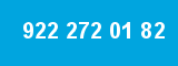 922 272 01 82 922 272 01 82